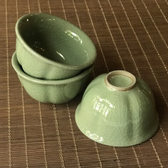 Зелений набір геяо з круглим чайником 2