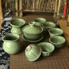 Зелений набір ґеяо з гайванью