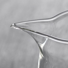 Чахля скляна з коричневою ручкою 2