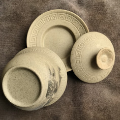 Глиняна гайвань з краєвидом 2