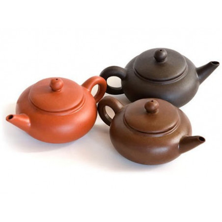 Коричневий чайник "Овальна перлина", 40 мл