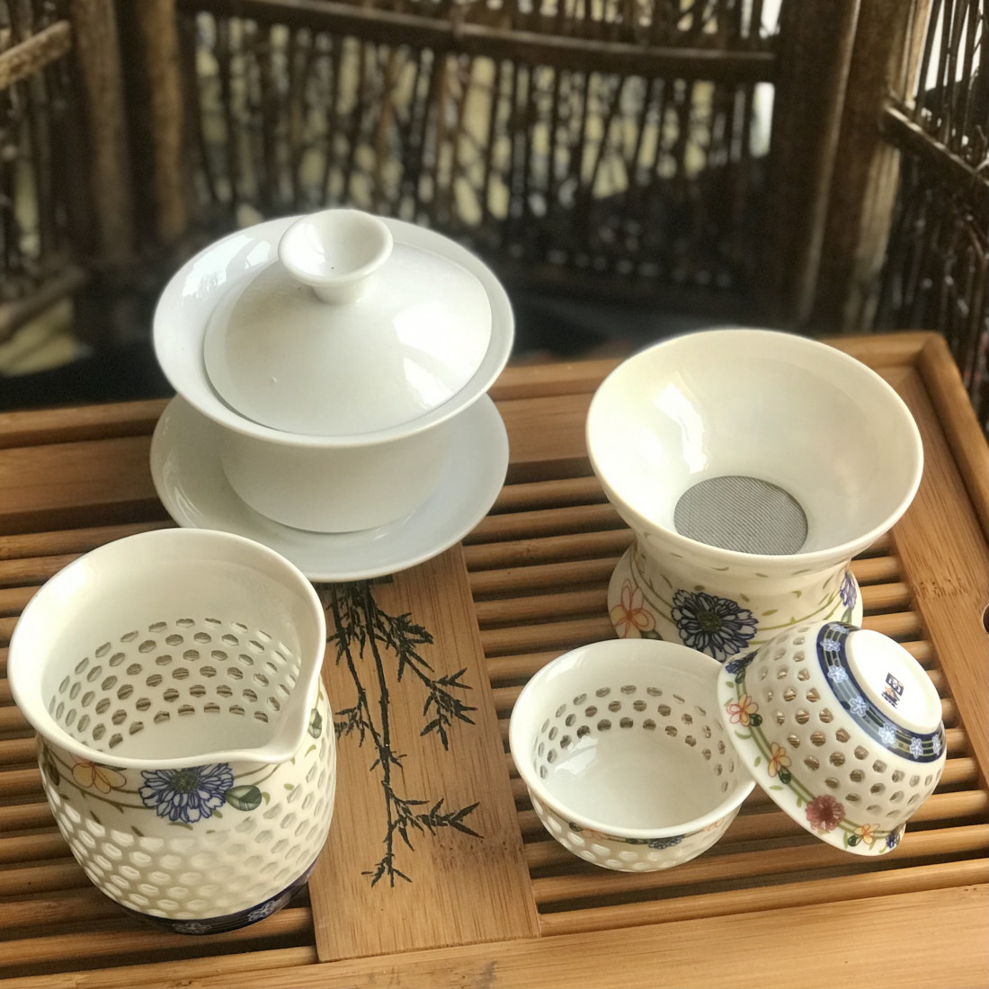 Чахай з рисової порцеляни «Весна» Чахай з рисової порцеляни «Весна»