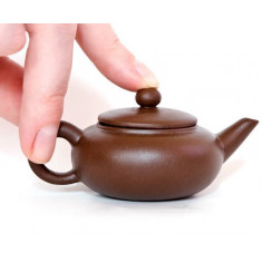 Коричневий чайник "Овальна перлина", 40 мл