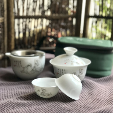 Чайний набір для подорожей (з поетами)