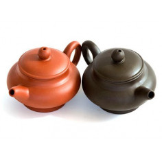 Чорний глиняний чайник, 60 мл 2