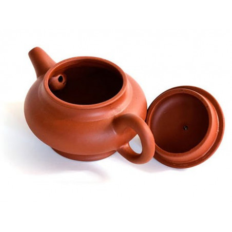 Чорний глиняний чайник, 60 мл