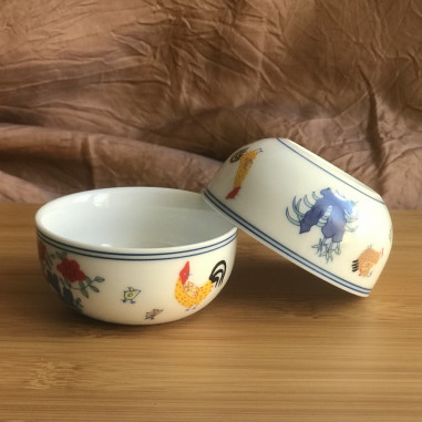 Репліка чаші мінської епохи з півнем...