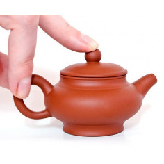 Червоний глиняний чайник, 60 мл