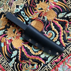 Пуерний ніж зі сталі (з ручкою з дуба) 2