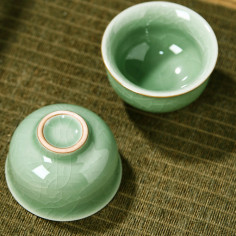 Чаша з ґеяо, кольору зеленої сливи 2