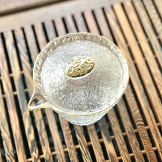 Гайвань з кришталю з позолотою 2