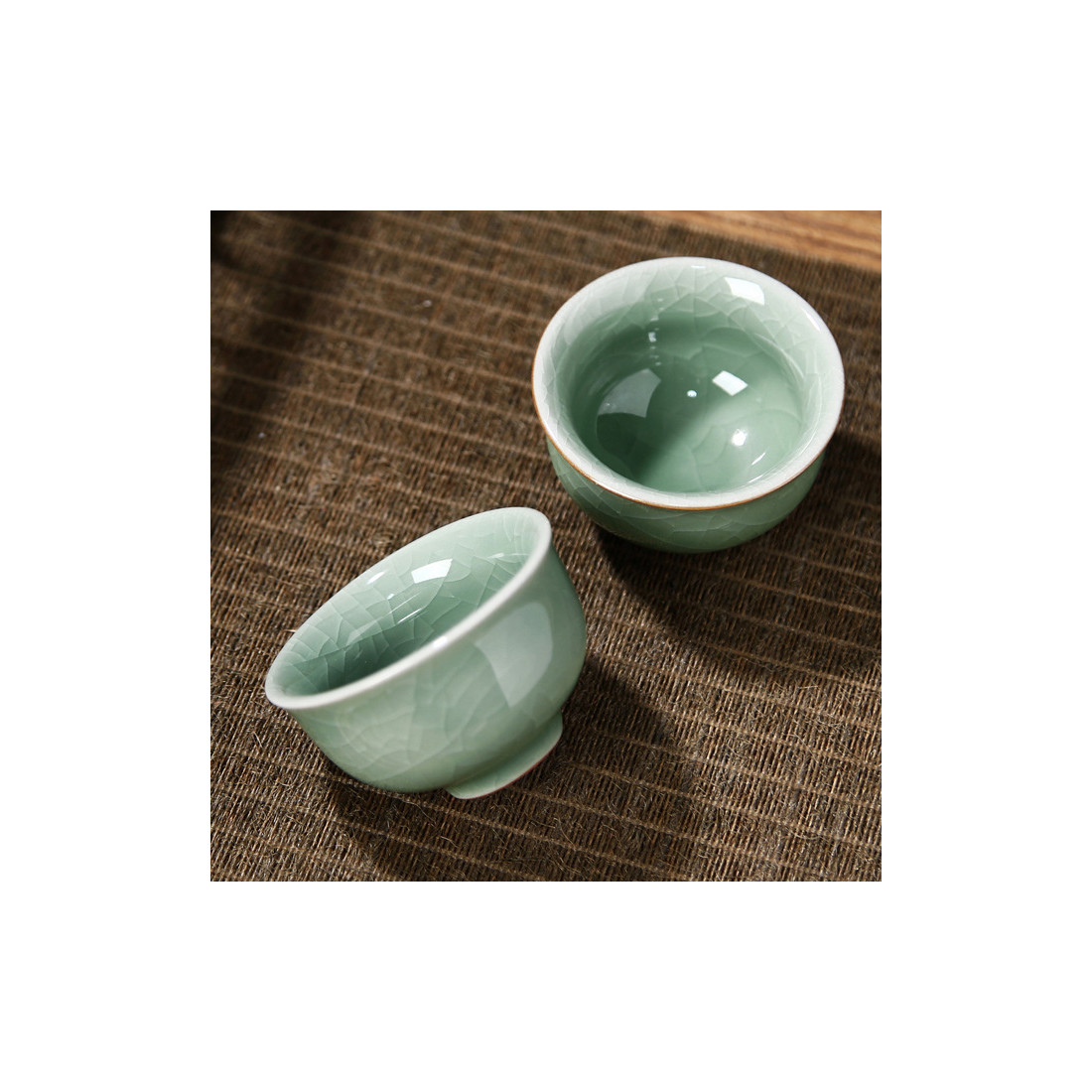 Блакитний набір ґеяо з чайником із... Блакитний набір ґеяо з чайником із...