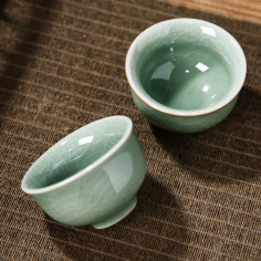 Чаша з ґеяо, блакитна