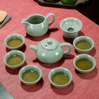 Безтурботність - набір посуду з геяо в подарунковій коробці