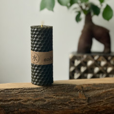 Свічка "Вода" із вощини (8,5 см)