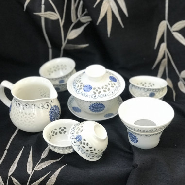 Набір з рисової порцеляни "Соняшники"...