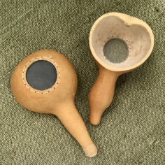 Ситечко з гарбуза горлянки...