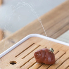 Жабка на мушлі, червона 2