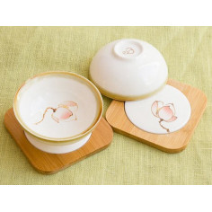 Підставка під чашу «Рожевий лотос»