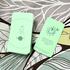 Картки "Чайний оракул" у мішечку 2