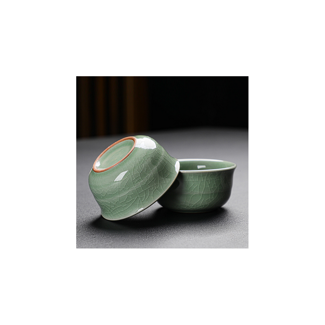 Тонка зелена лінія - набір посуду з... Тонка зелена лінія - набір посуду з...