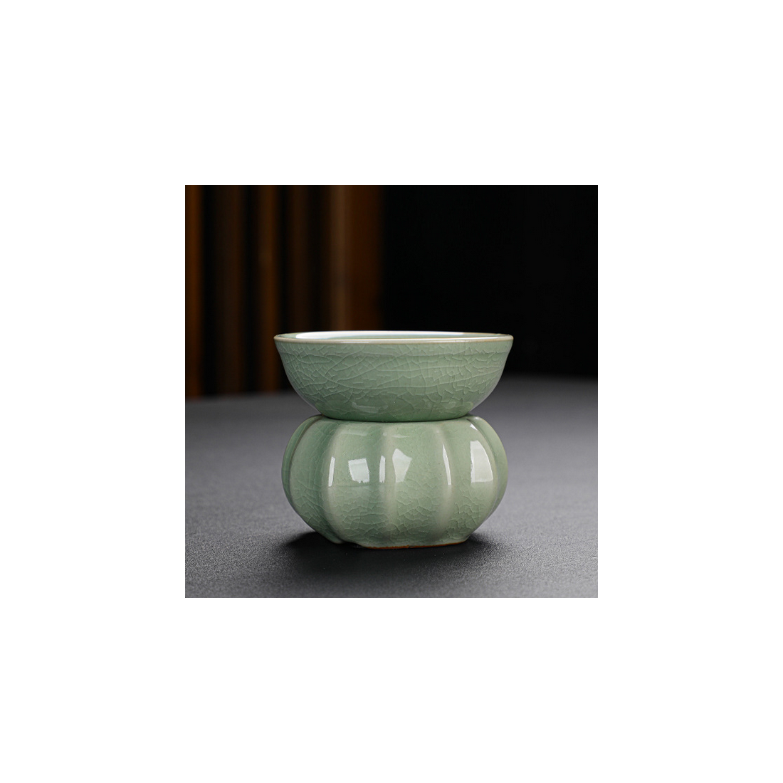 Тонка зелена лінія - набір посуду з... Тонка зелена лінія - набір посуду з...