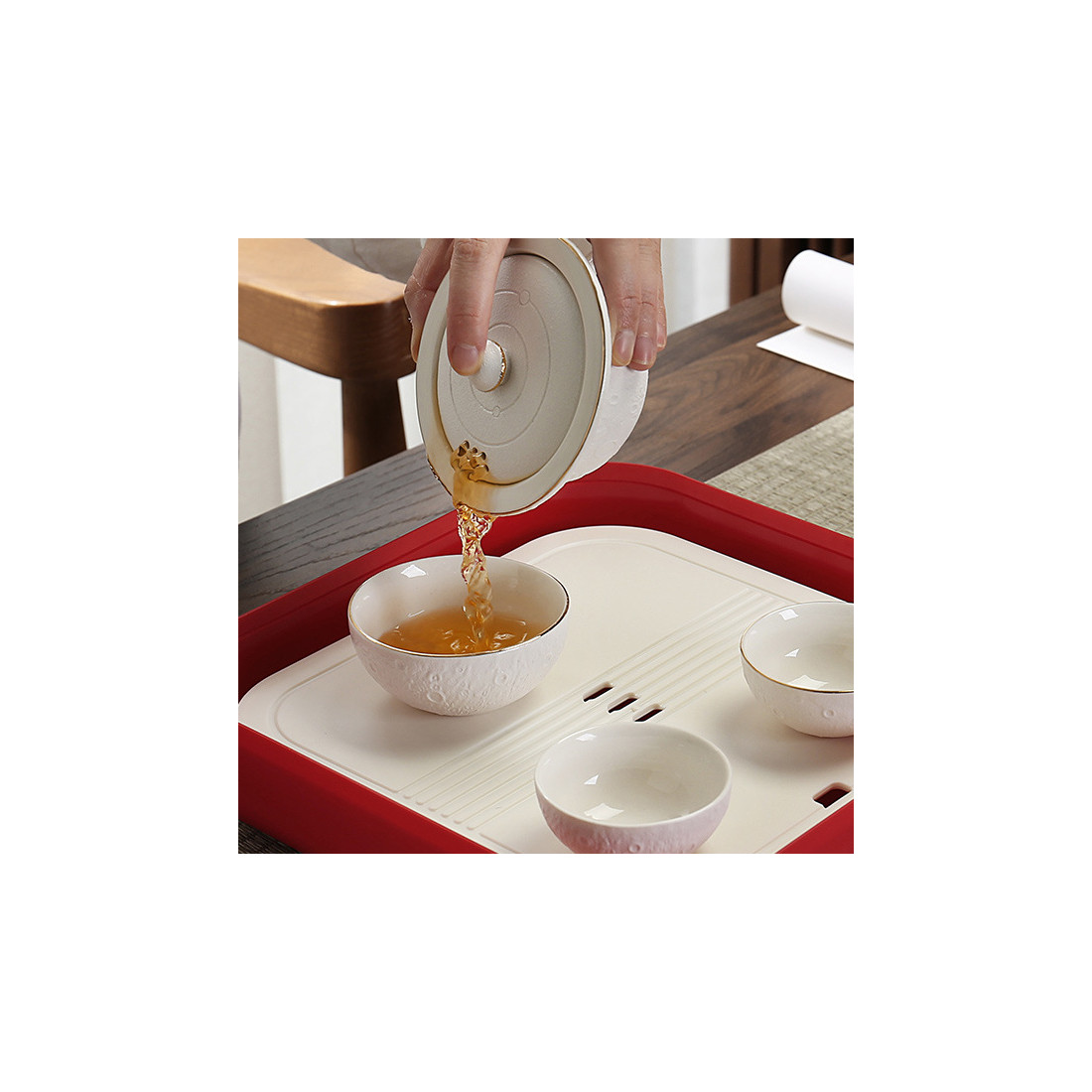 Чайний набір для подорожей "Місяць" Чайний набір для подорожей "Місяць"