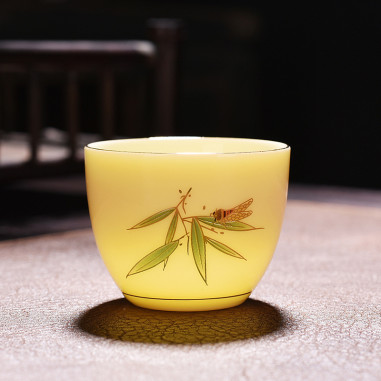 Чаша "Золотий бамбук" з фарфору...