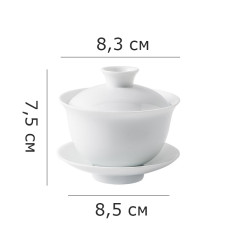 Біла гайвань "Тюльпан" (100 мл / 3,2 цуня) 2