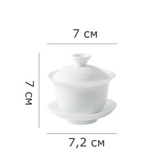 Біла гайвань "Тюльпан" (60 мл/2,7 цуней) 2