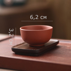 Глиняна чаша (червона) 2