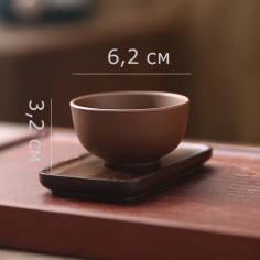 Глиняна чаша (коричнева) 2