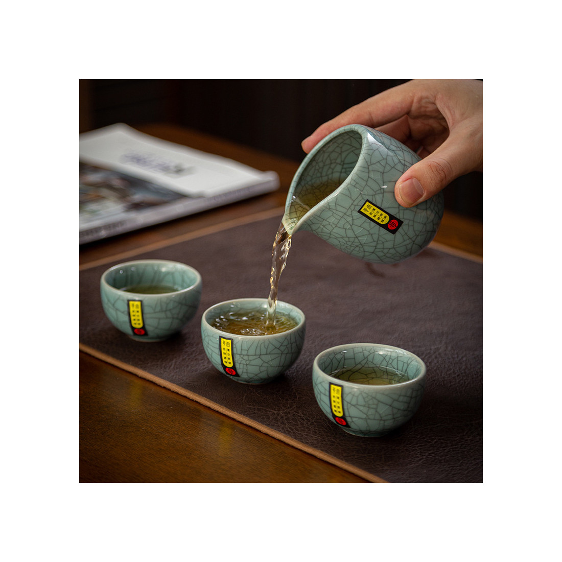 Чахай з ґєяо, блакитний Чахай з ґєяо, блакитний