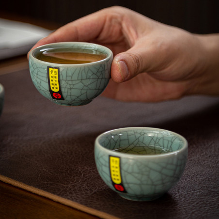 Чаші з геяо, блакитні