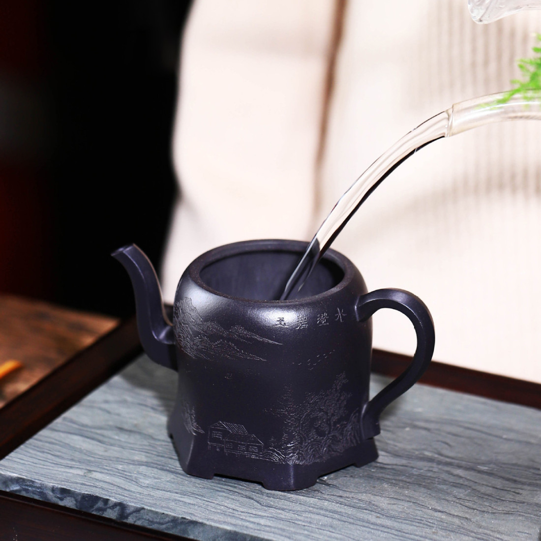 Чайник "Дзеркальний блиск нефриту" з... Чайник "Дзеркальний блиск нефриту" з...