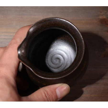 Чорний чахай із позолотою, 150 мл