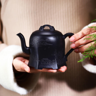 Чайник "Дзеркальний блиск нефриту" з... Чайник "Дзеркальний блиск нефриту" з...