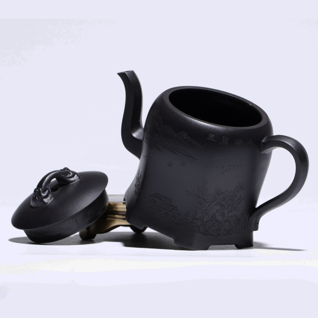 Чайник "Дзеркальний блиск нефриту" з... Чайник "Дзеркальний блиск нефриту" з...