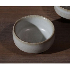 Кругла чаша кольору білого місяця, 35 мл