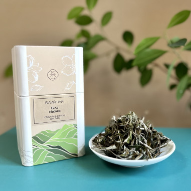 Біла півонія в бляшанці (30 гр) Біла півонія в бляшанці (30 гр)