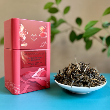 Червоний чай з Юньнані в бляшанці (80... Червоний чай з Юньнані в бляшанці (80...