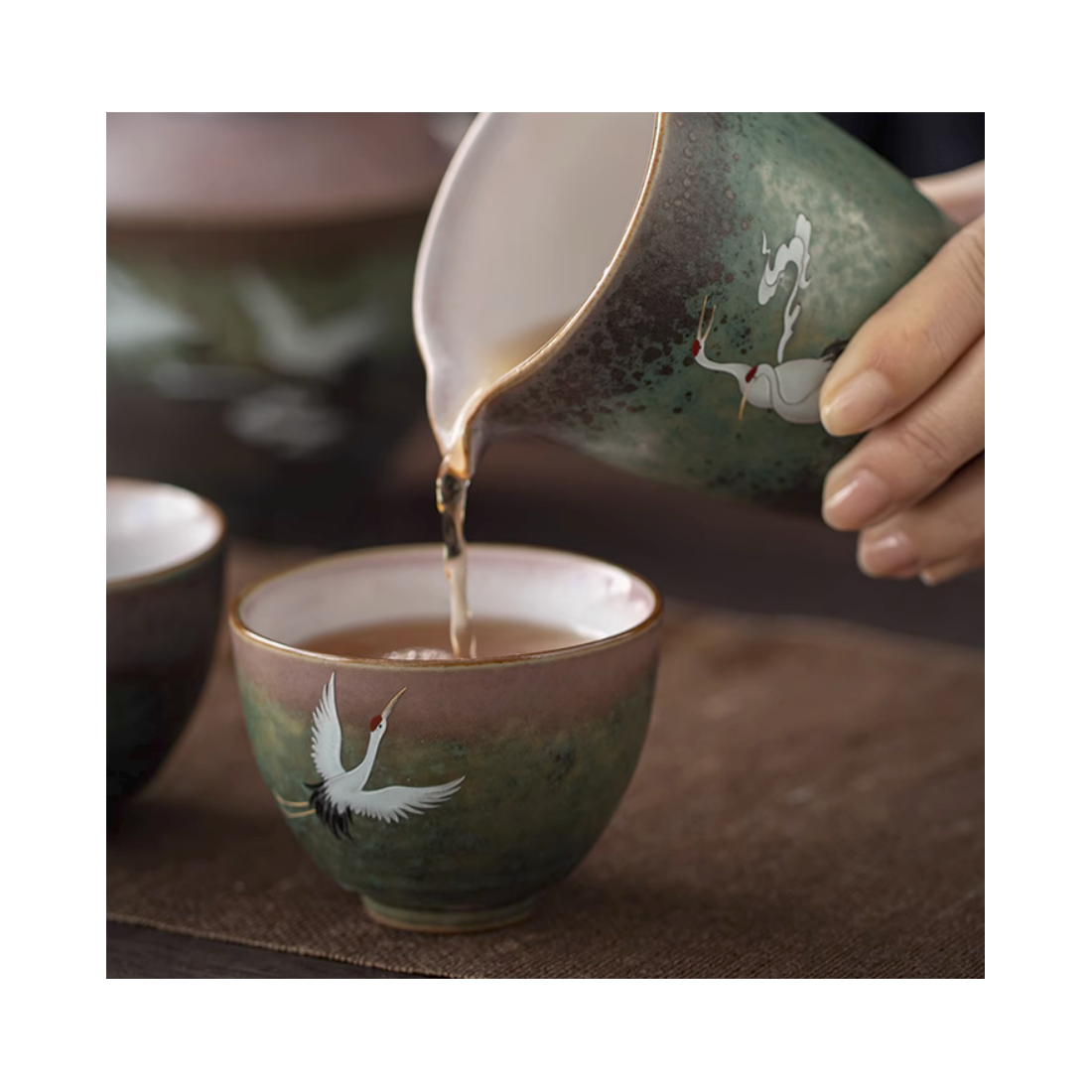 Чаша "Благовісний журавель", велика Чаша "Благовісний журавель", велика