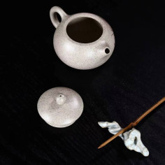 Маленький їсінський чайник із білої кунжутної дуані 2