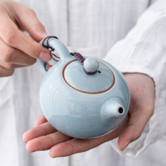 Чайник із ґеяо, блакитний