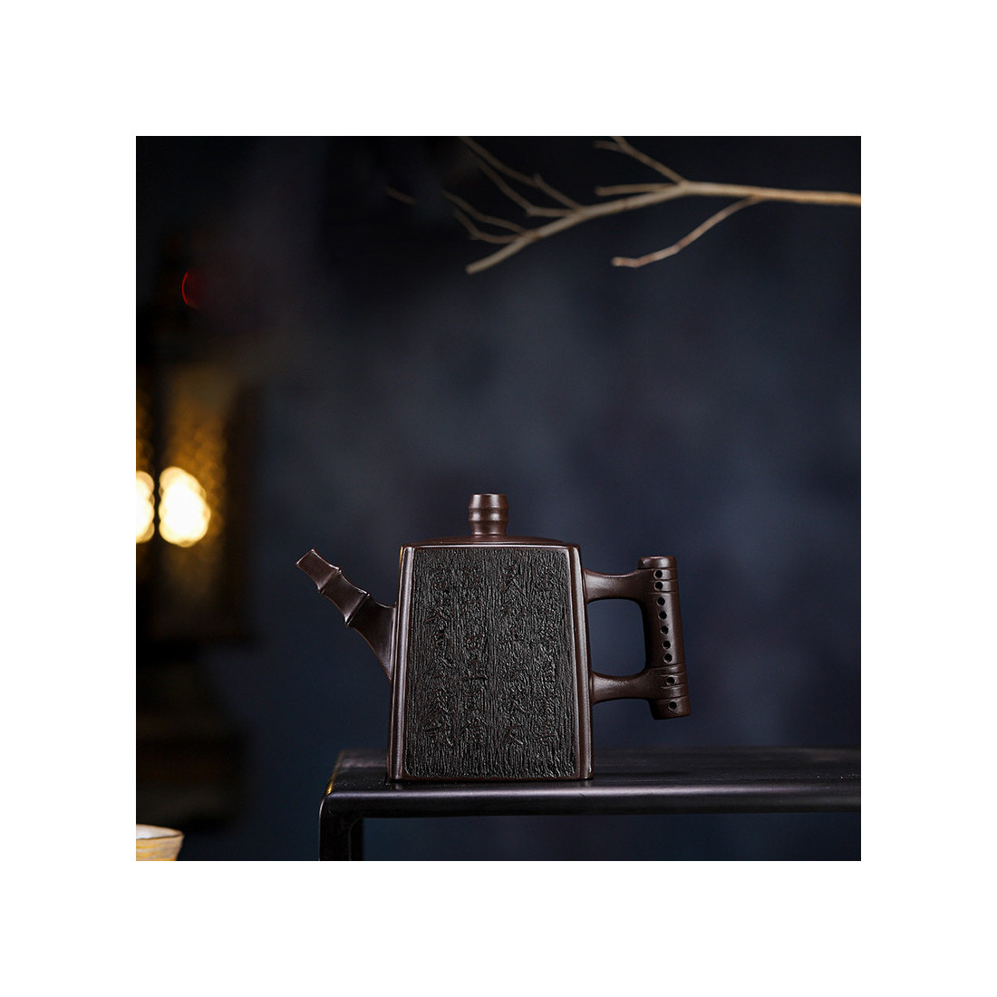 Чайник "Бамбуковий" з їсінської глини Чайник "Бамбуковий" з їсінської глини