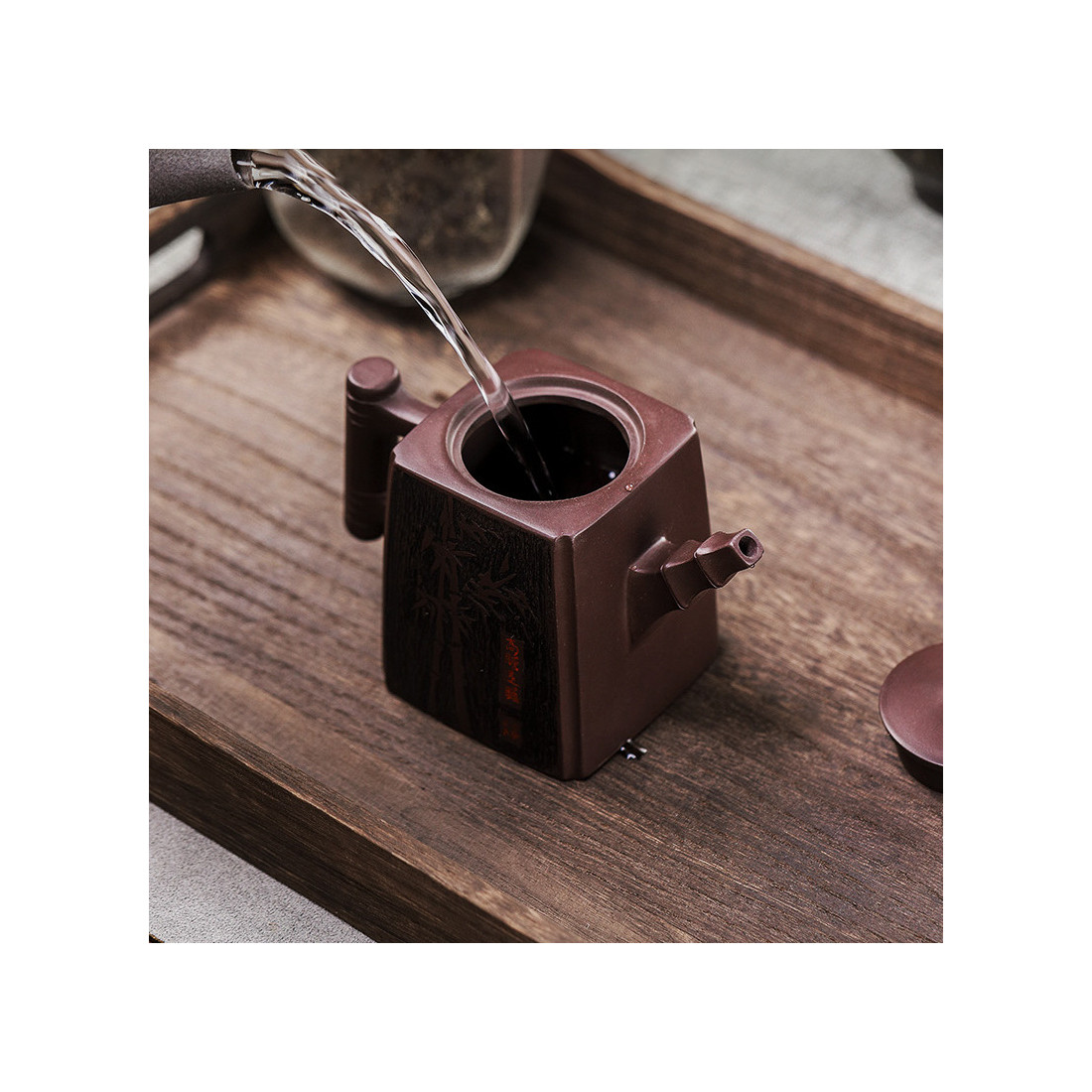 Чайник "Бамбуковий" з їсінської глини Чайник "Бамбуковий" з їсінської глини