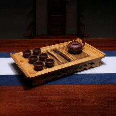 Класична чабань із світлого бамбука 2