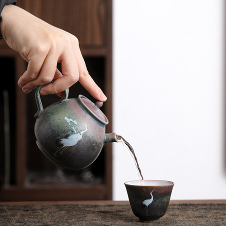 Чайник у формі краплі "Благовістий журавель"