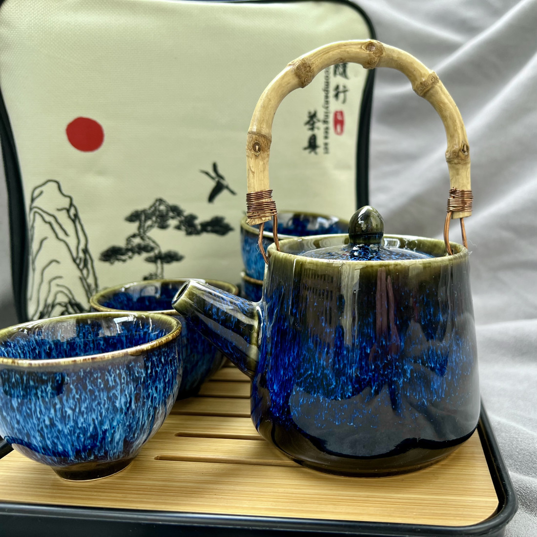 Набір для подорожей з чайником з... Набір для подорожей з чайником з...