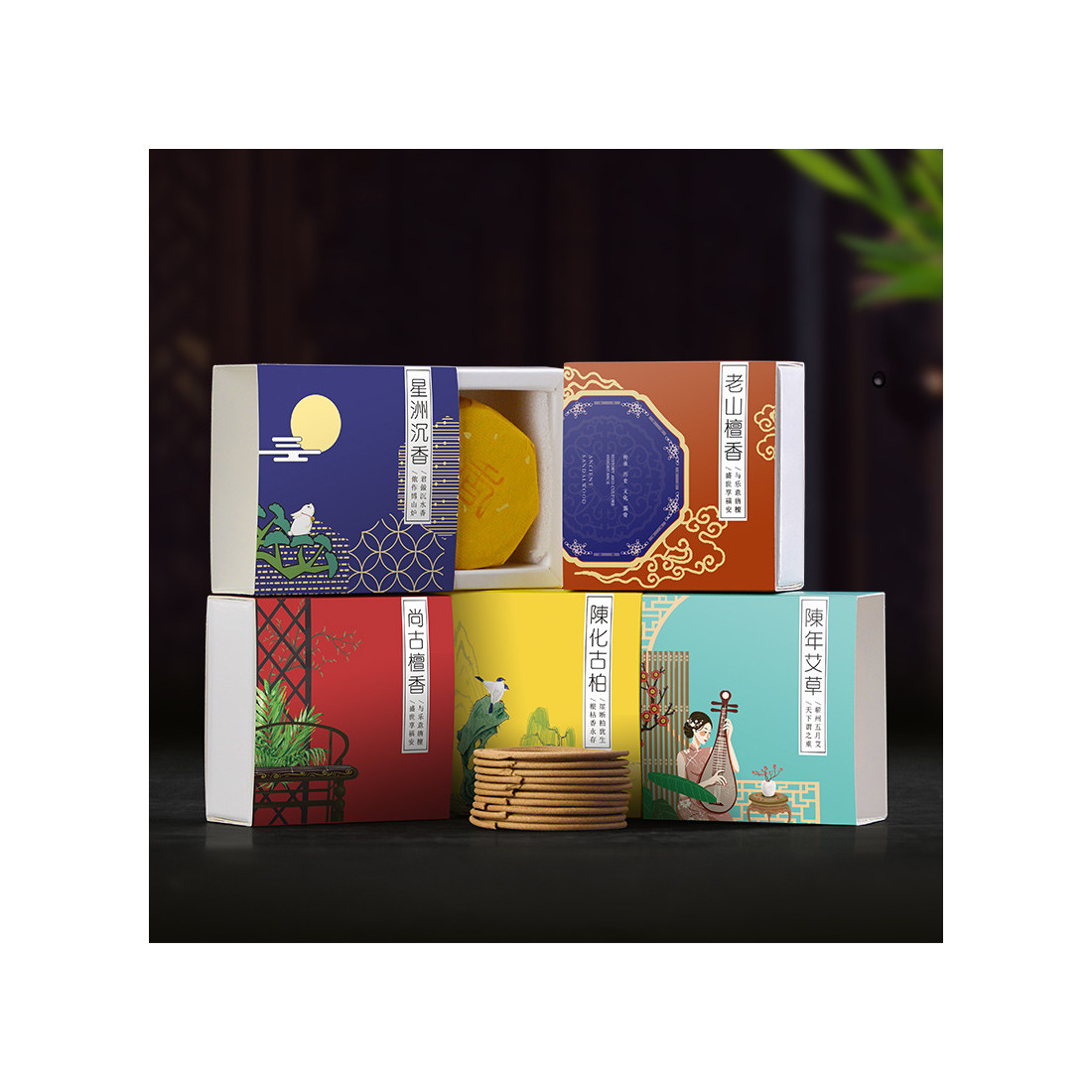 Китайські спіральні пахощі (20 шт) Китайські спіральні пахощі (20 шт)